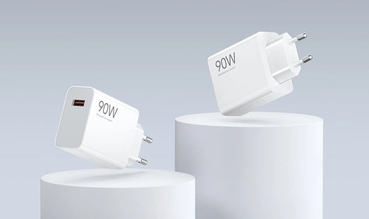 Caricabatterie da Rete con Cavo USB-C Xiaomi, 90W, 6.1A, 1 x USB-A, Bianco
