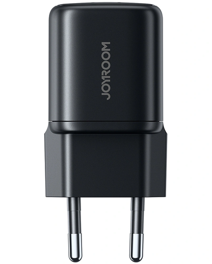 Caricatore da rete con cavo USB-C Joyroom JR-TG7, 33W, 3A, 1 x USB-A - 1 x USB-C, Nero