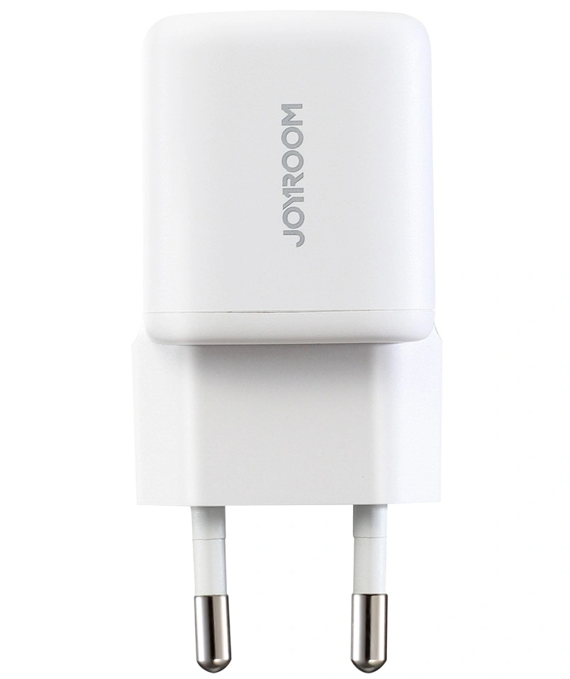 Caricatore da Rete con Cavo USB-C Joyroom JR-TG7, 33W, 3A, 1 x USB-A - 1 x USB-C, Bianco