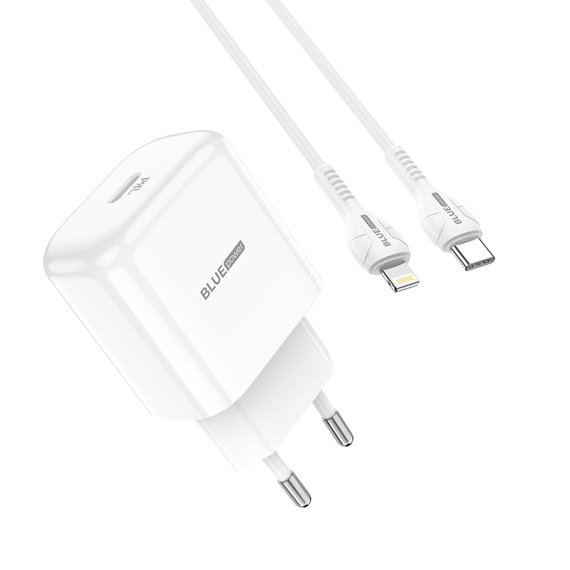 BLUE Power BBN3, 20W, 3A, 1 x USB-C, 1 x USB-C, Bianco