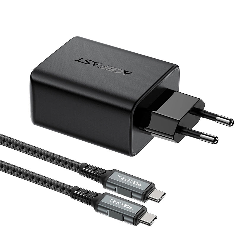 Cavo di rete Acefast A17 TV Hub, 65W, 3A, 1 x HDMI - 1 x USB-A - 1 x USB-C, Nero 