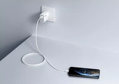 Caricabatterie da Rete con Cavo USB-C Xiaomi, 90W, 6.1A, 1 x USB-A, Bianco