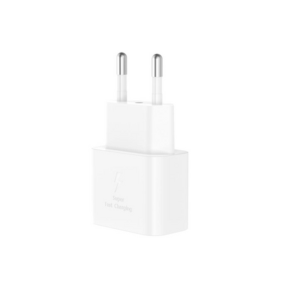 Caricatore da rete con cavo Lightning XO Design L167, 25W, 3A, 1 x USB-C, Bianco