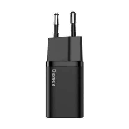 Caricabatterie di rete Baseus Super Si con cavo Lightning, 20W, 3A, 1 x USB-C, nero TZCCCSUP-B01