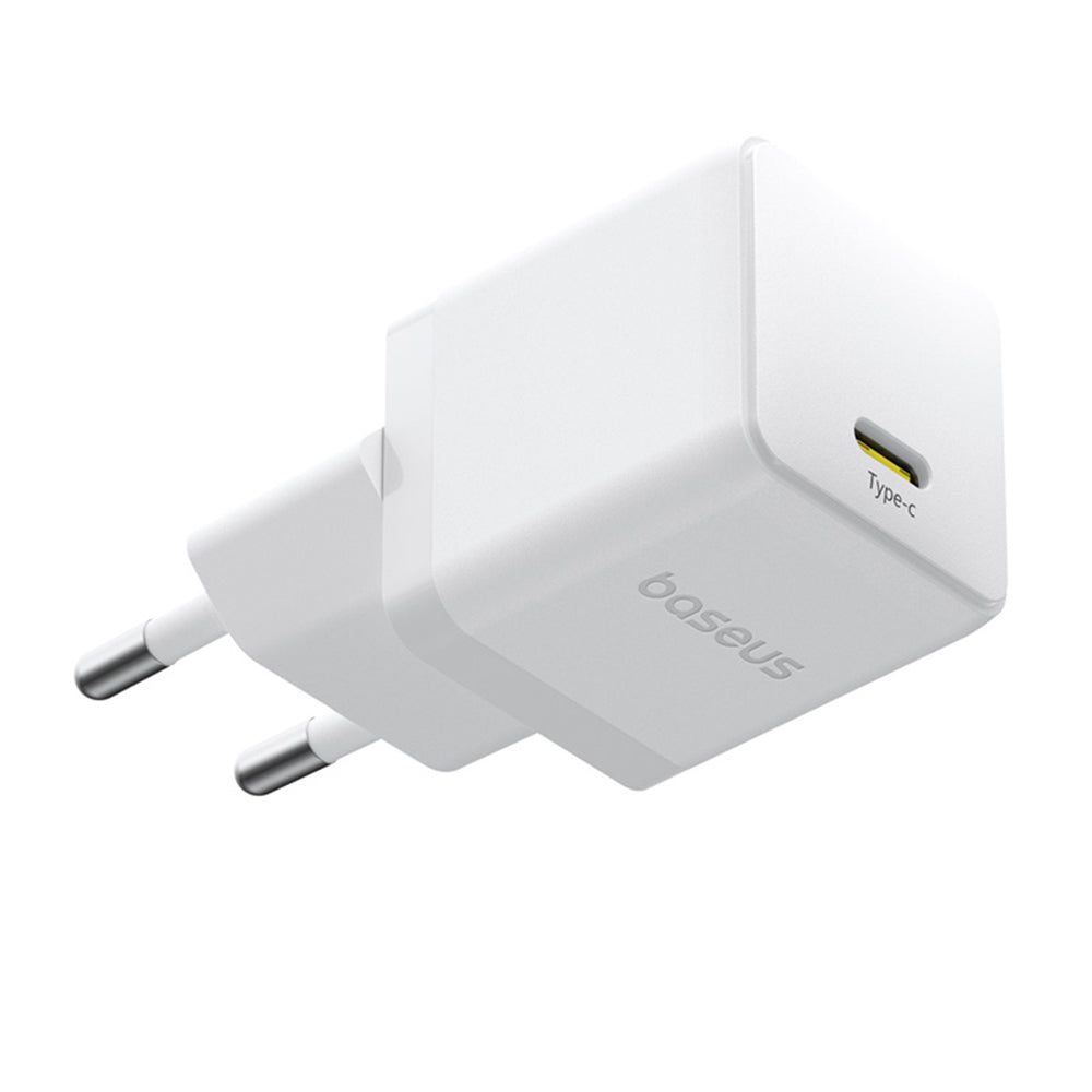 Caricabatterie da rete con cavo USB-C Baseus Palm, 20W, 3A, 1 x USB-C, Bianco P10111602213-01