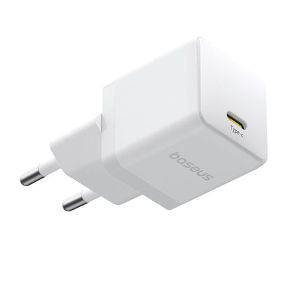 Caricabatterie da rete con cavo USB-C Baseus Palm, 20W, 3A, 1 x USB-C, Bianco P10111602213-01
