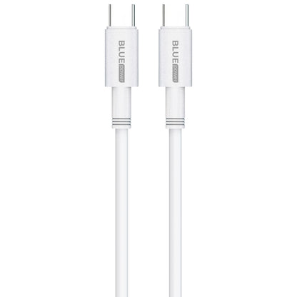 Caricatore di rete con cavo USB-C BLUE Power BPCE04, 65W, 3,25A, 1 x USB-A - 2 x USB-C, Bianco