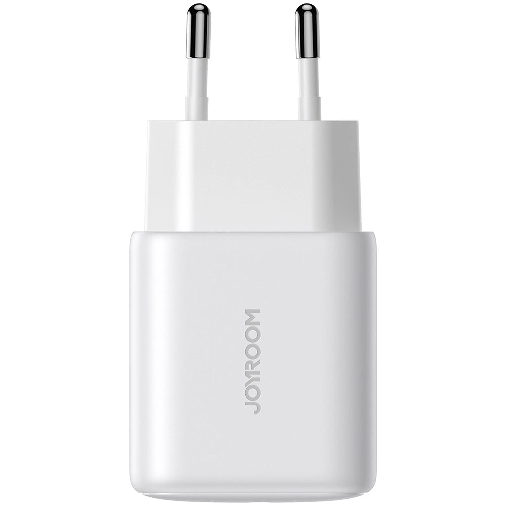 Caricabatterie da Rete con Cavo USB-C Joyroom JR-TCF20, 20W, 3A, 1 x USB-C, Bianco