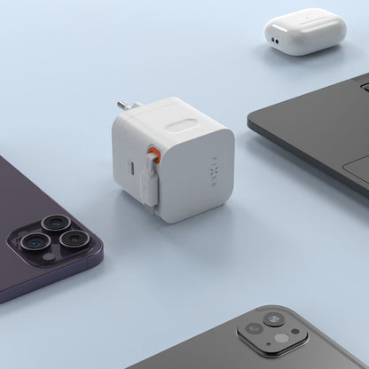 Caricabatterie da rete con cavo USB-C Fixed, 65W, 3.25A, 1 x USB-C, Nero