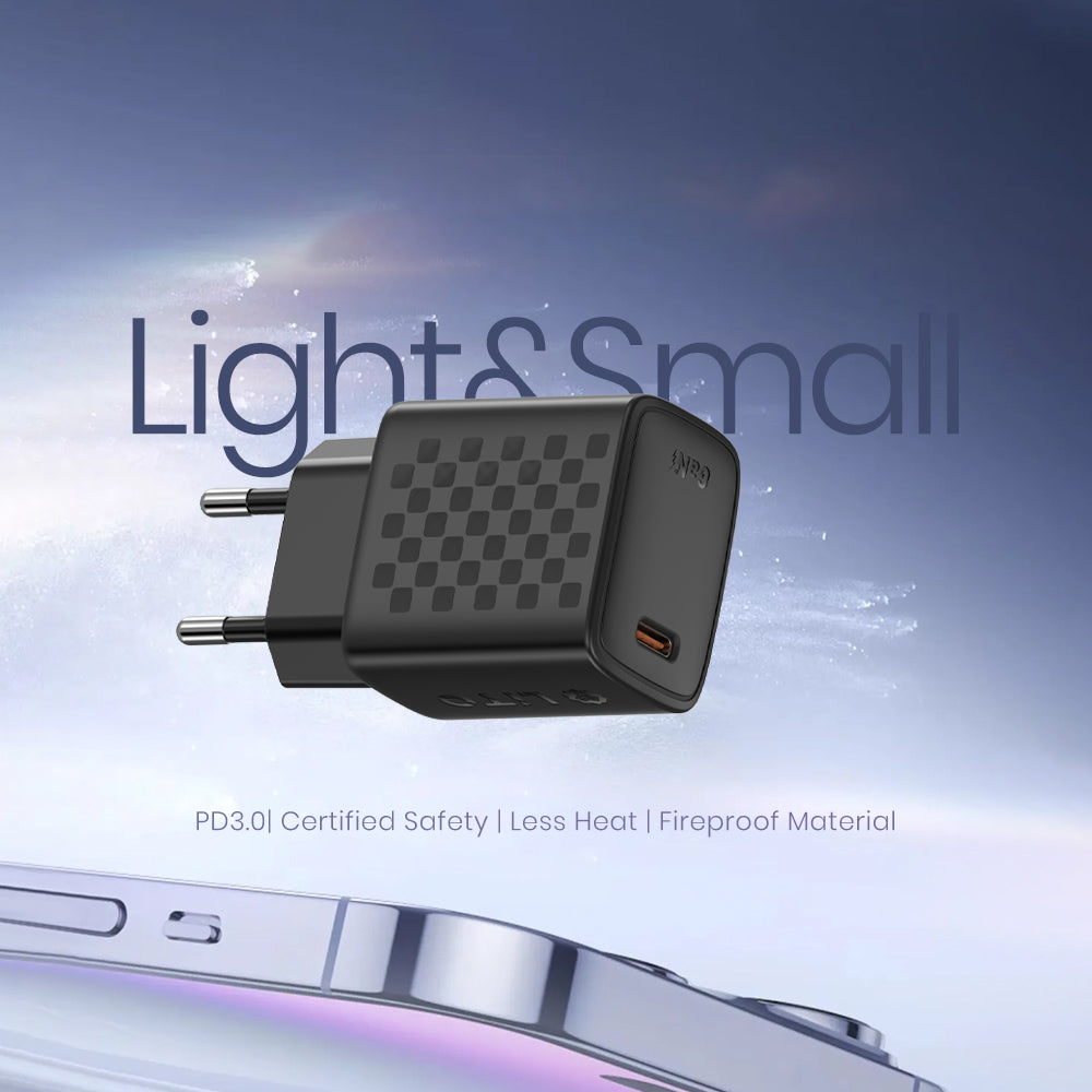 Caricabatterie Retea Lito LC17, 30W, 3A, 1 x USB-C, Nero