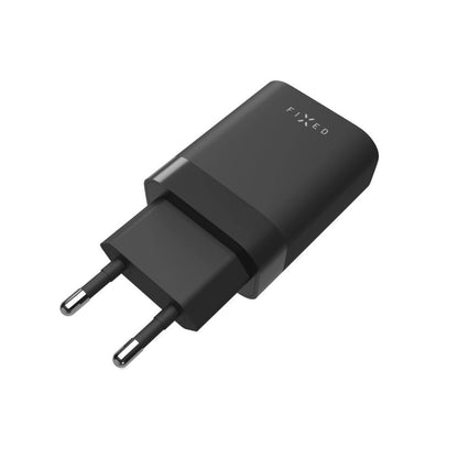 Caricabatterie Retea Fixed, 35W, 3A, 2 x USB-C, Nero