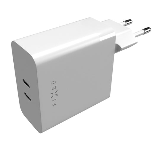Fixed Network Charger, 65W, 3.25A, 2 x USB-C, White