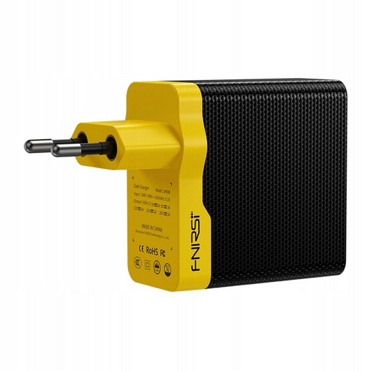 Caricatore da rete Fnirsi, 65W, 3.25A, 1 x USB-C, Nero