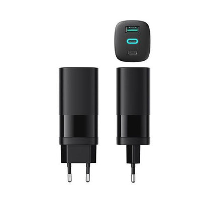 Caricabatterie Rete HAVIT UC10, 65W, 3A, 1 x USB-A - 2 x USB-C, Nero