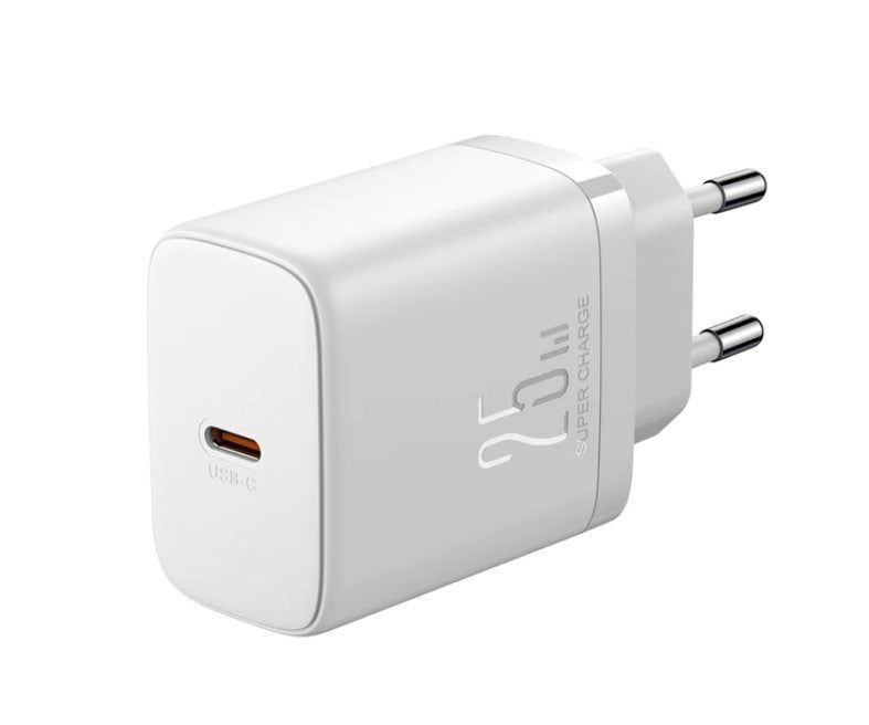 Joyroom Caricabatterie di rete JR-TCF11, 25W, 3A, 1 x USB-C, bianco 