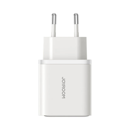 Caricabatterie Rete Joyroom JR-TCF15, 30W, 5A, 1 x USB-A - 1 x USB-C, Bianco