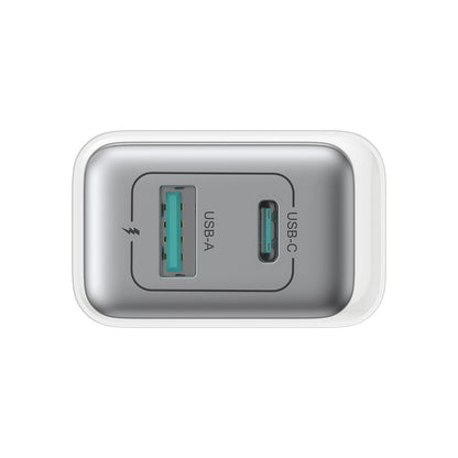 Caricabatterie Rete Joyroom JR-TCF15, 30W, 5A, 1 x USB-A - 1 x USB-C, Bianco