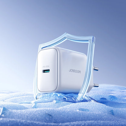Caricabatterie Rete Joyroom JR-TCF20, 20W, 3A, 1 x USB-C, Bianco