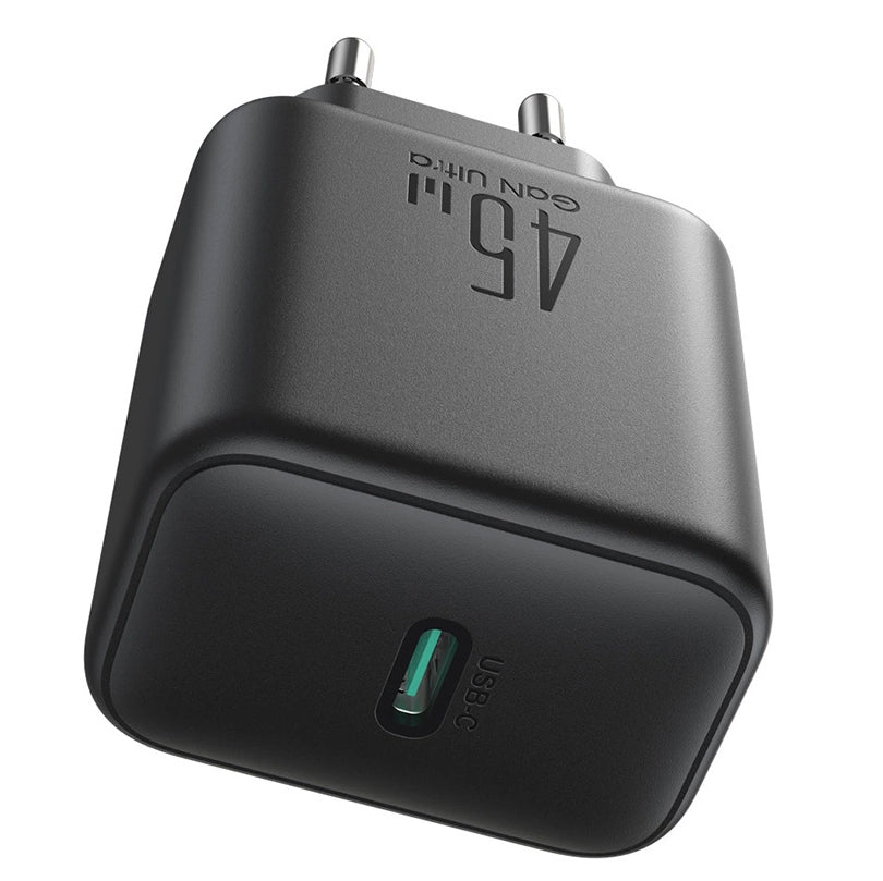 Caricabatterie Rete Joyroom JR-TCG13, 45W, 3A, 1 x USB-C, Nero