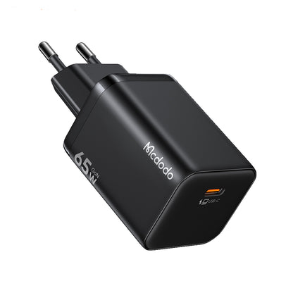 Caricatore da rete McDodo CH-0850 Ultimate Mini, 65W, 3,25A, 1 x USB-C, Nero