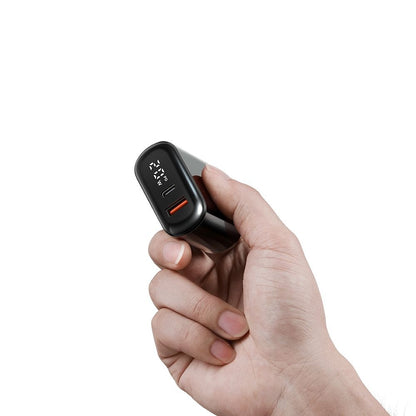 Caricabatterie Rete McDodo CH-7170 Chocolate Display, 20W, 3A, 1 x USB-A - 1 x USB-C, Nero