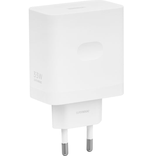 Caricabatterie di rete Oppo VCB3HAEH, 33W, 3A, 1 x USB-A, bianco 