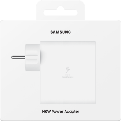 Caricatore da rete Samsung, 140W, 5A, 1 x USB-C, Bianco EP-TB410NWEGWW