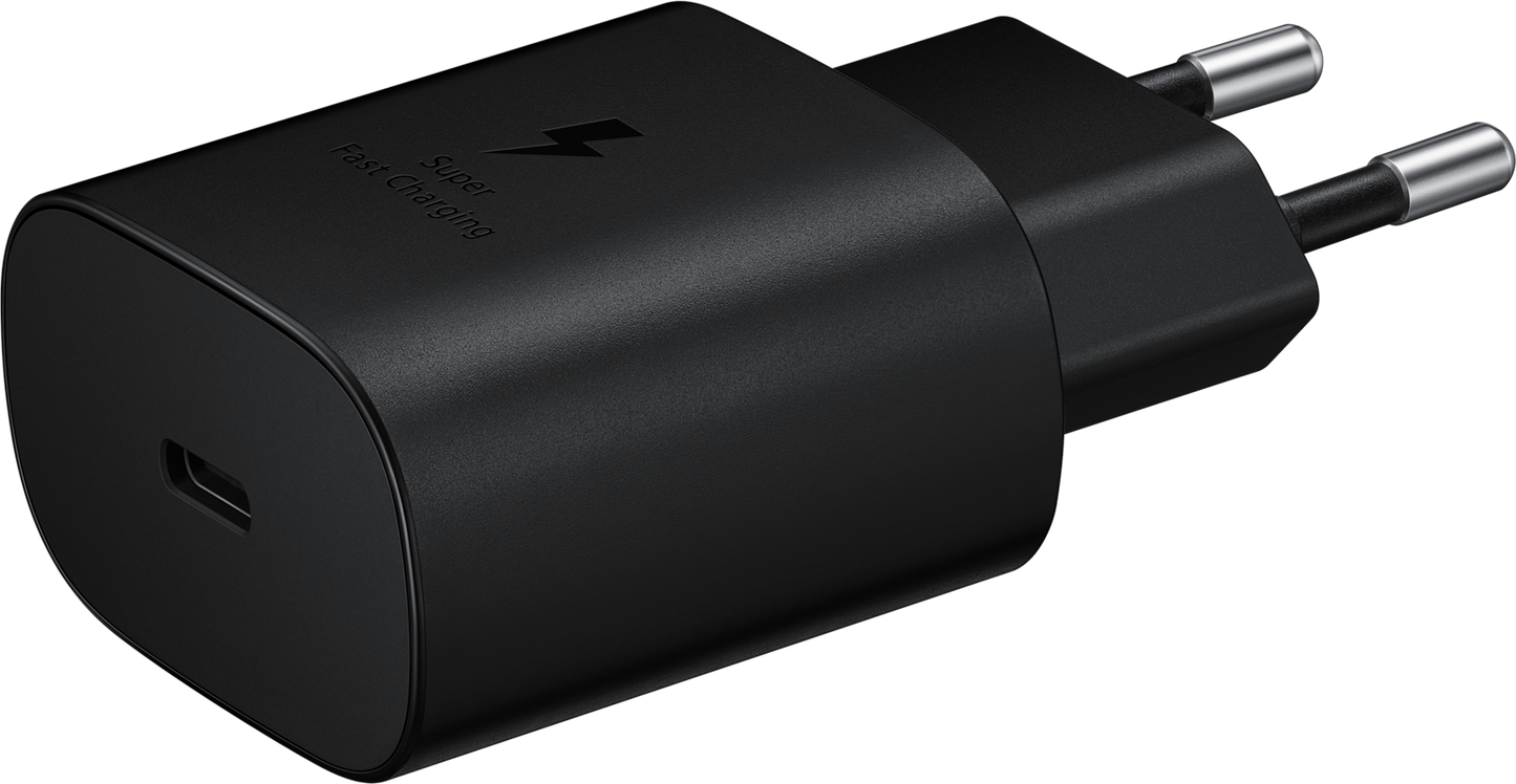 Caricabatterie di rete Samsung EP-TA800, 25W, 3A, 1 x USB-C, nero GP-PTU021SOABQ GP-PTU021SOABQ