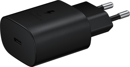 Caricabatterie di rete Samsung EP-TA800, 25W, 3A, 1 x USB-C, nero GP-PTU021SOABQ GP-PTU021SOABQ