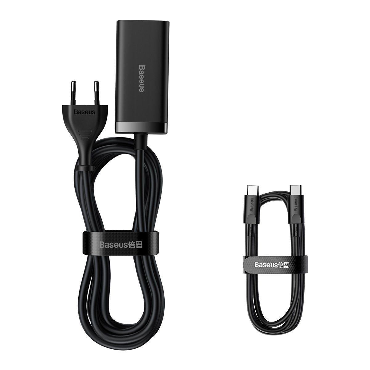 Caricabatterie Stazione Baseus GaN3 Pro, 100W, 5A, 2 x USB-A - 2 x USB-C, Nero CCGP000101