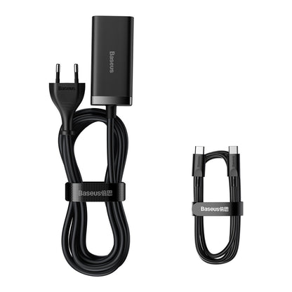 Caricabatterie Stazione Baseus GaN3 Pro, 100W, 5A, 2 x USB-A - 2 x USB-C, Nero CCGP000101