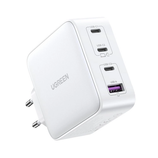 UGREEN CD226 Network Charger, 100W, 5A, 1 x USB-A - 3 x USB-C, White