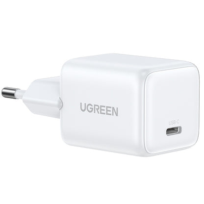 Caricabatterie Rete UGREEN X513, 30W, 3A, 1 x USB-C, Bianco