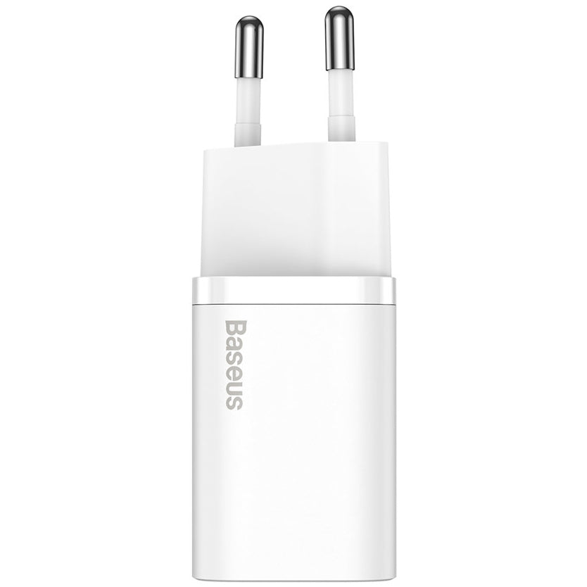 Caricabatterie di rete Baseus Super Si, 20W, 3A, 1 x USB-C, bianco CCSUP-B02