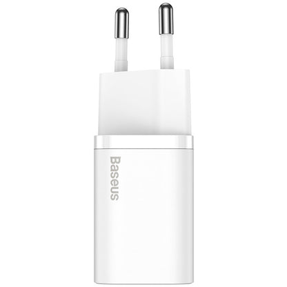 Caricabatterie di rete Baseus Super Si, 20W, 3A, 1 x USB-C, bianco CCSUP-B02