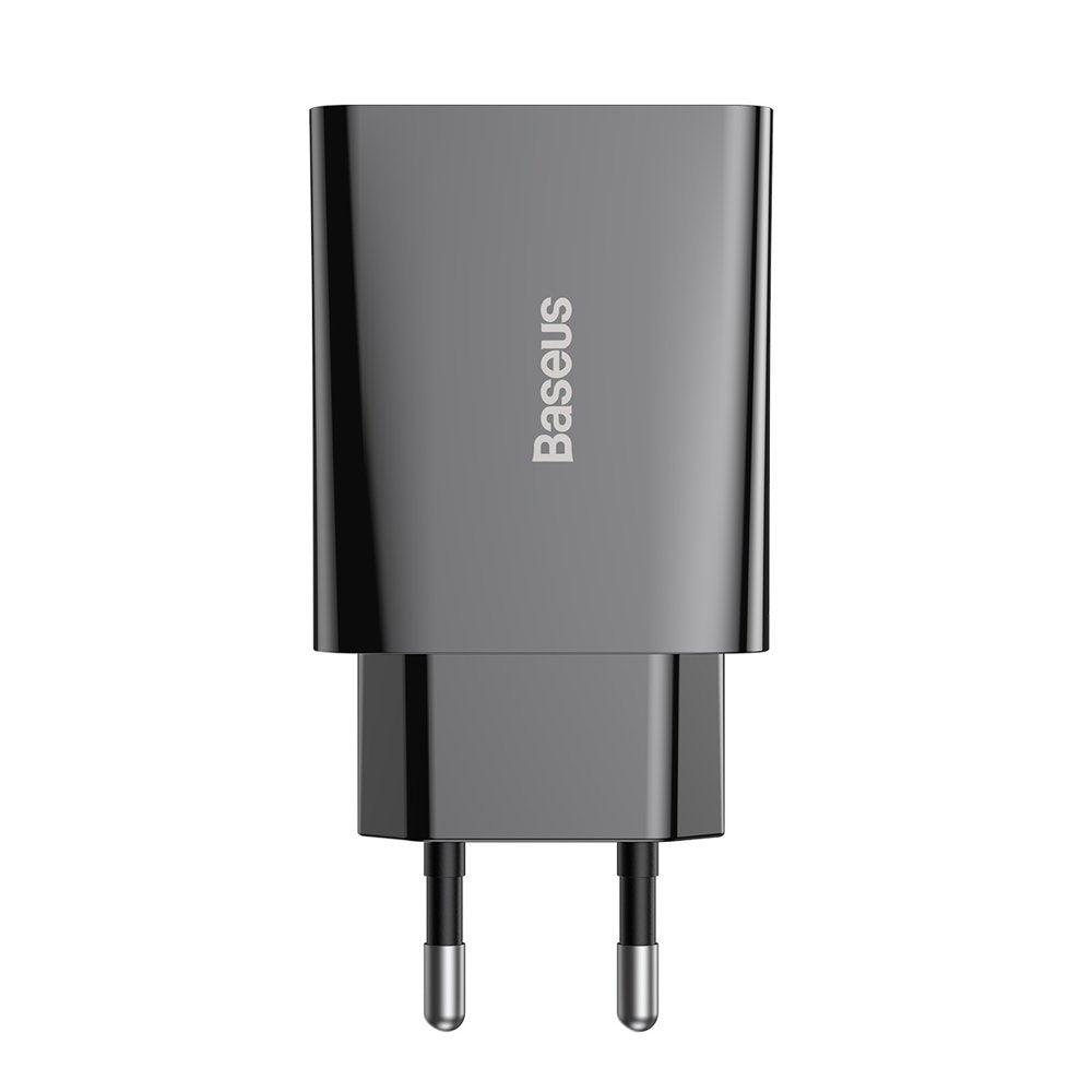 Caricabatterie di rete Baseus Speed, 20W, 3A, 1 x USB-C, nero CCFS-SN01 