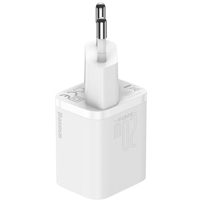 Caricabatterie di rete Baseus Super Si, 20W, 3A, 1 x USB-C, bianco CCSUP-B02