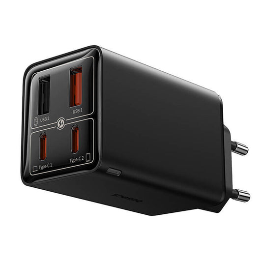 Caricatore di rete USB-C Baseus GaN 6 Pro, 65W, 3,25A, 2 x USB-A - 2 x USB-C, nero P10162701113113-00 