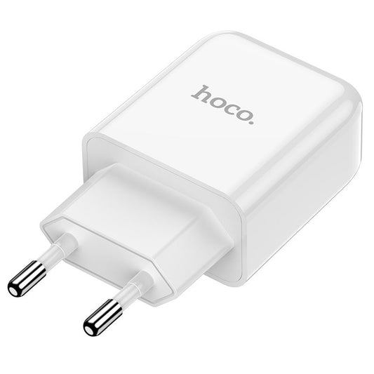 Caricabatterie di rete HOCO N2, 10W, 2A, 1 x USB-A, bianco