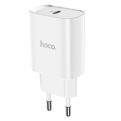 Caricabatterie di rete HOCO N14, 20W, 3A, 1 x USB-C, bianco