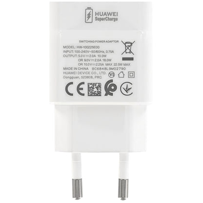 Caricabatterie di rete Huawei CP404 HW-100225E00, 22,5W, 2,25A, 1 x USB-A, bianco 02221268