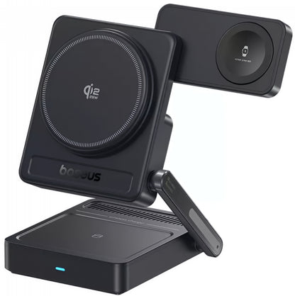 Caricatore Wireless Baseus PicoGo AF21 3in1, 35W, Nero E0205402