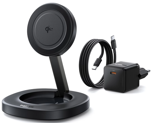 Caricatore Wireless da Rete Baseus EnerFill FF11, 15W, 1.67A, Nero P10282103123-00
