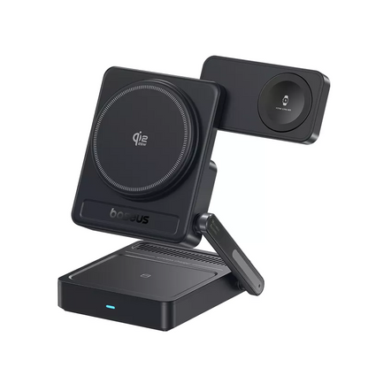 Caricatore Wireless Baseus PicoGo AF21 3in1, 35W, Nero E0205401