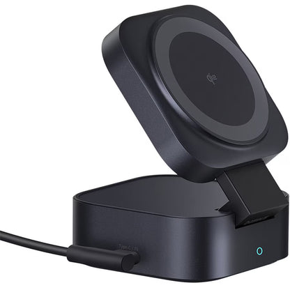 Baseus PicoGo 2in1 Wireless Network Charger, 67W, 3A, 1 x USB-C, Black P10276800123-00