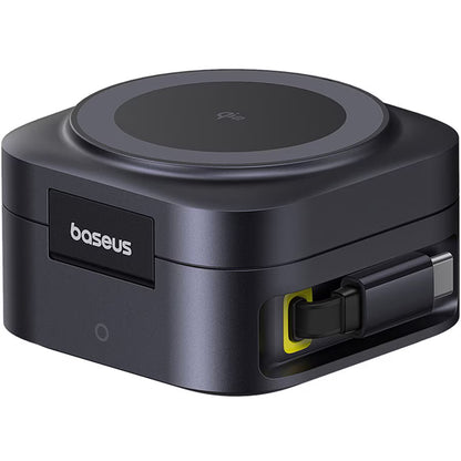 Baseus PicoGo 2in1 Wireless Network Charger, 67W, 3A, 1 x USB-C, Black P10276800123-00