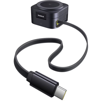 Baseus PicoGo 2in1 Wireless Network Charger, 67W, 3A, 1 x USB-C, Black P10276800123-00