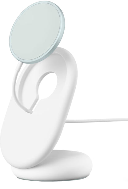 Caricabatterie Wireless con Supporto Google Pixelsnap, 25W, Grigio Blu