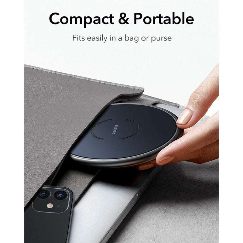 Caricabatterie Wireless ESR Halolock, 10W, 1.1A, Blu