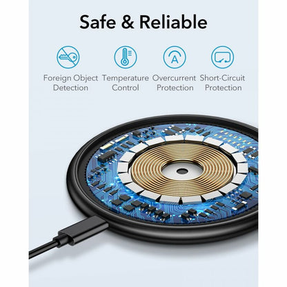 Caricabatterie Wireless ESR Halolock, 10W, 1.1A, Blu